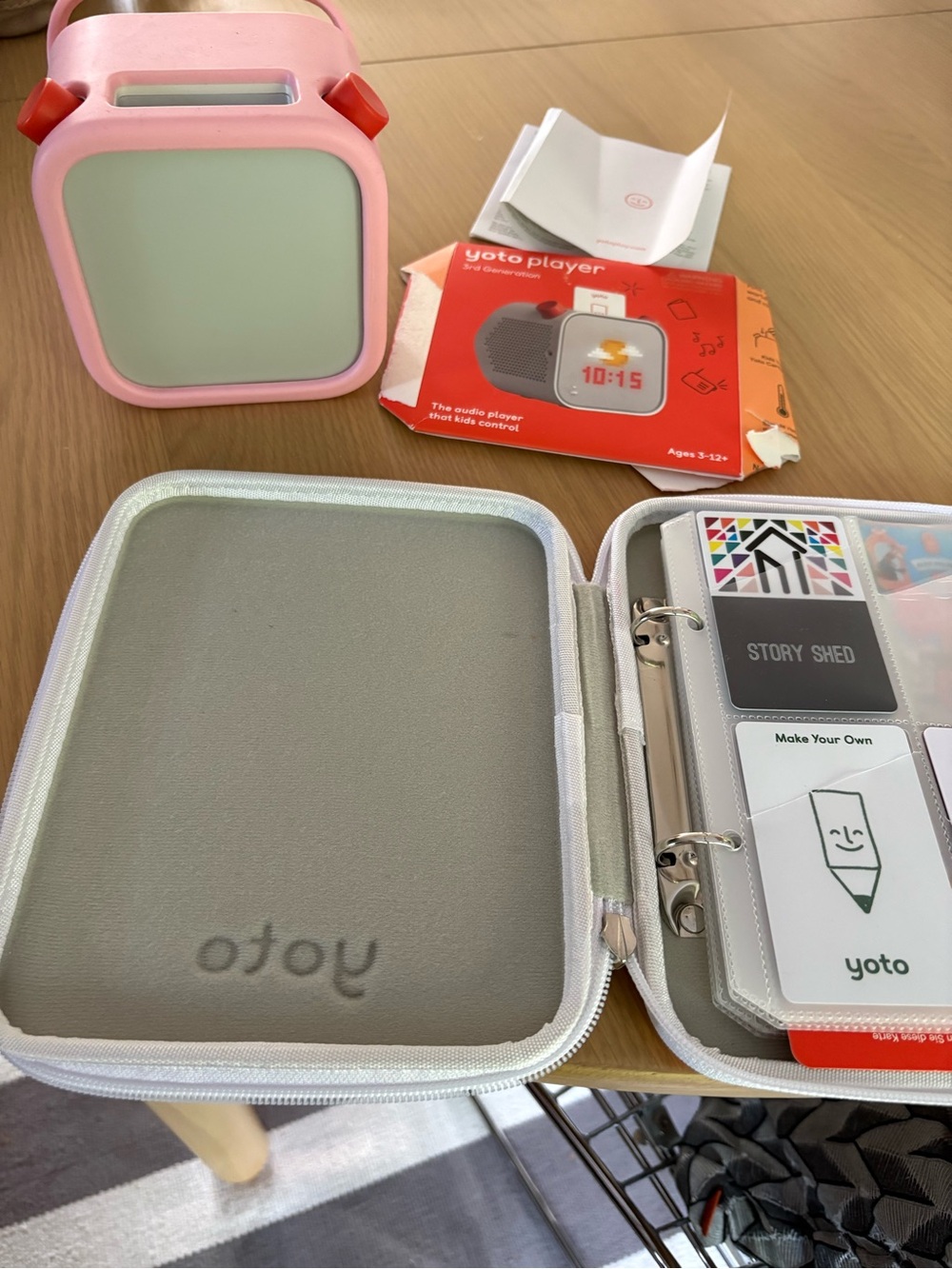Yoto player bundle - Pink